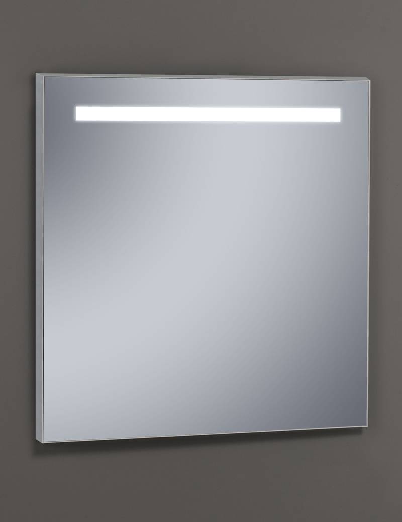 Espejo LED tira luz superior